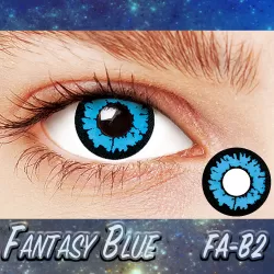 Unicorn Fantasy Blue Premium Coloured Contact Lenses