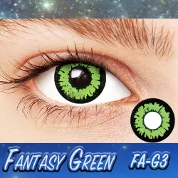 Unicorn Fantasy Green Premium Coloured Contact Lenses