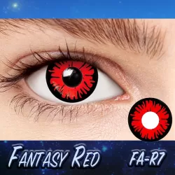 Unicorn Fantasy Red Premium Coloured Contact Lenses