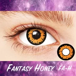 Unicorn Fantasy Honey Premium Coloured Contact Lenses