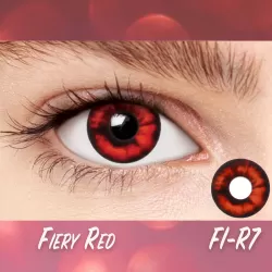 Unicorn Fiery Red Premium Coloured Contact Lenses