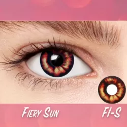 Unicorn Fiery Sun Premium Coloured Contact Lenses