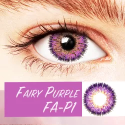 Unicorn Fairy Purple Premium Natural Coloured Contacts