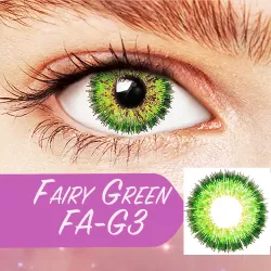 Unicorn Fairy Green Premium Natural Coloured Contacts