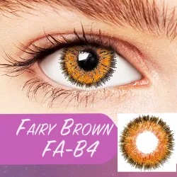 Unicorn Fairy Brown Premium Natural Coloured Contacts