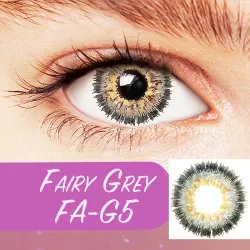 Unicorn Fairy Grey Premium Natural Coloured Contacts