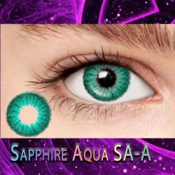 Unicorn Sapphire Aqua Premium Coloured Contact Lenses