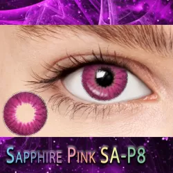 Unicorn Sapphire Pink Premium Coloured Contact Lenses