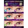 Unicorn Sapphire Red Premium Coloured Contact Lenses