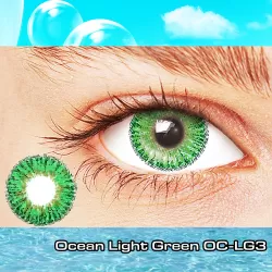 Unicorn Ocean Light Green Premium Natural Coloured Contacts