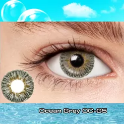 Unicorn Ocean Grey Premium Natural Coloured Contacts