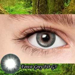 Unicorn Forest Grey Premium Natural Coloured Contacts