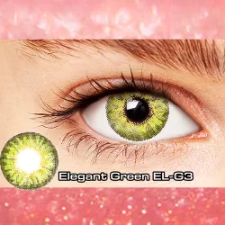 Unicorn Elegant Green Premium Natural Coloured Contacts